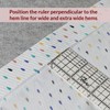 Madam Sew Hot Hem Ruler for Sewing and Quilting –