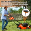 Lawn Mower Blade Sharpener - Aluminum Oxide and Steel, Efficient,