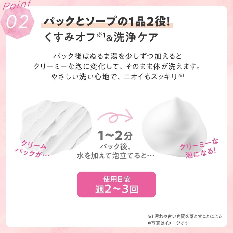 TBC White Body Pack Soap, 8.8 oz (250 g) x