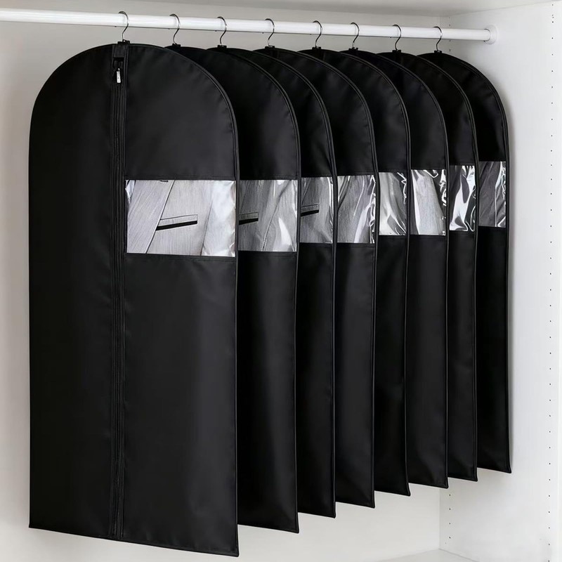 YSDINK 2 PCS Breathable Garment Bags with Zipper, Dustproof and