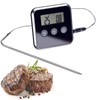 Westmark Digitales Bratenthermometer, Mit Alarmfunktion, Zum Aufstellen oder Hängen, Rostfreier
