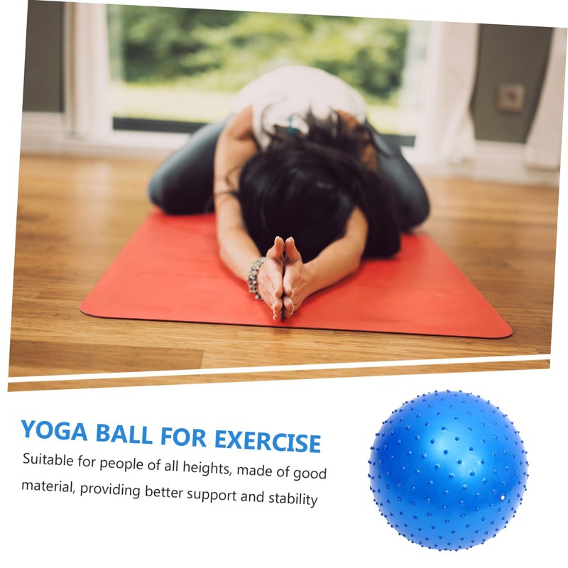 SUPVOX Multi Use Spiky Yoga Ball Exercise and for Pregnant