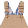 Overol bebe niño pantalon de gabardina - tirantes ajustables -