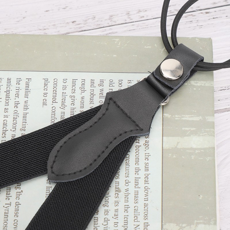 Y shaped Suspenders High Elastic British Gentleman Style Retro Retractable