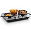 CUSIMAX Electric Hot Plate for Cooking,1800W Triple Burner Portable Electric