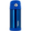 Thermos FUNtainer Vacuum Insulated Drink Bottle, 355 Milliliters, Blue, F4013BL6AUS