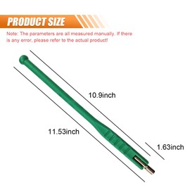 LHDOS Car Tire Valve Stem Puller, Tire Valve Core Installation Tool, No Scratch Tire Valve Stem Removal Tool, Universal Car Tire Repair Accessories for Most Cars Trucks Bicycles Motorcycles (Green)