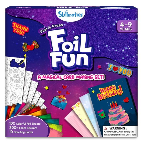 Skillmatics Foil Fun - Art & Craft Activity, Mess Free