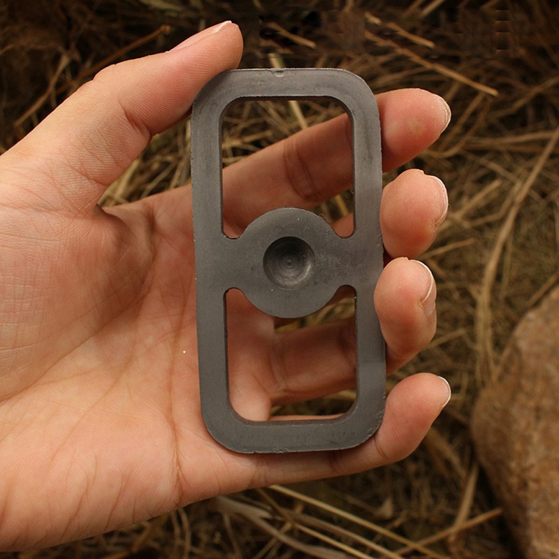 Outdoor Flint Starter Carbon Steel Fire Striker Kit Primitive Fire