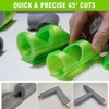 3pcs Pipe Insulation Cutting Guide - Three-Tube Insulation Cutting Fixture,