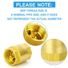 ERGAOBOY 2 Pcs One Way Brass Check Valve, 3/4" BSP