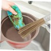 FRCOLOR 2Pcs Bamboo Kitchen Cleaning Brushes Durable Pot Scrubbers Non