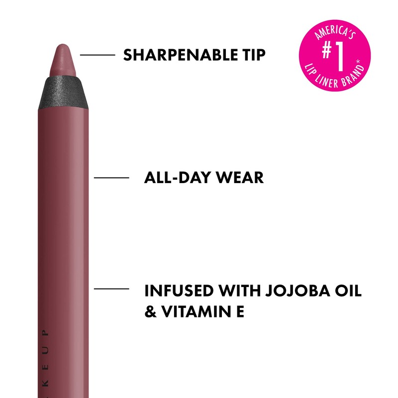 NYX Professional Makeup Lip Liner, Matte Finish, Kiss and Colourfast