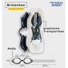 Aqua Speed Lumina Optical Swimming Goggles for Glasses Wearers, Dioptres,