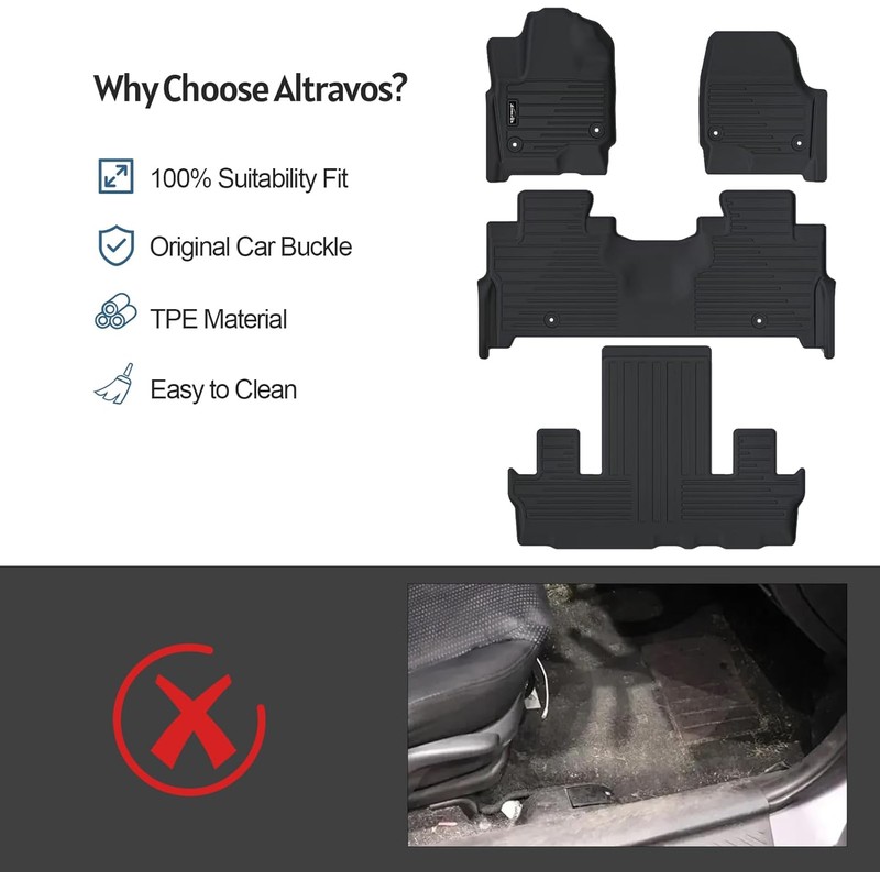 Floor Mats & Cargo Liners for 2024 2025 Mazda CX-90