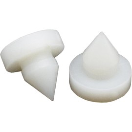 PurYupearl 4 Pcs White Clutch Pedal Stop Pad Clutch Pedal Stop Pad 46505-SA5-000 46505SA5000 for Acura-Civic Brake Pedal Limit Block Brake Limiter Pad Pedals and Pedal Accessories