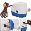 24V Boat Marine Pump, HYBP2G1100-02 Automatic Bilge Pump Silent Fully