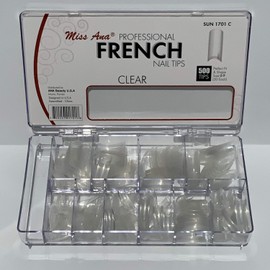 Professional French Acrylic Nail Tips (NATURAL)