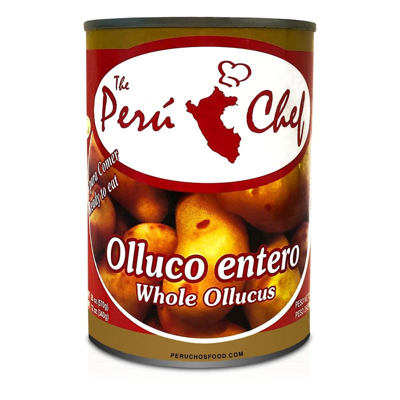 Peruchef Olluco Entero en Lata | Whole Ollucus from Peru