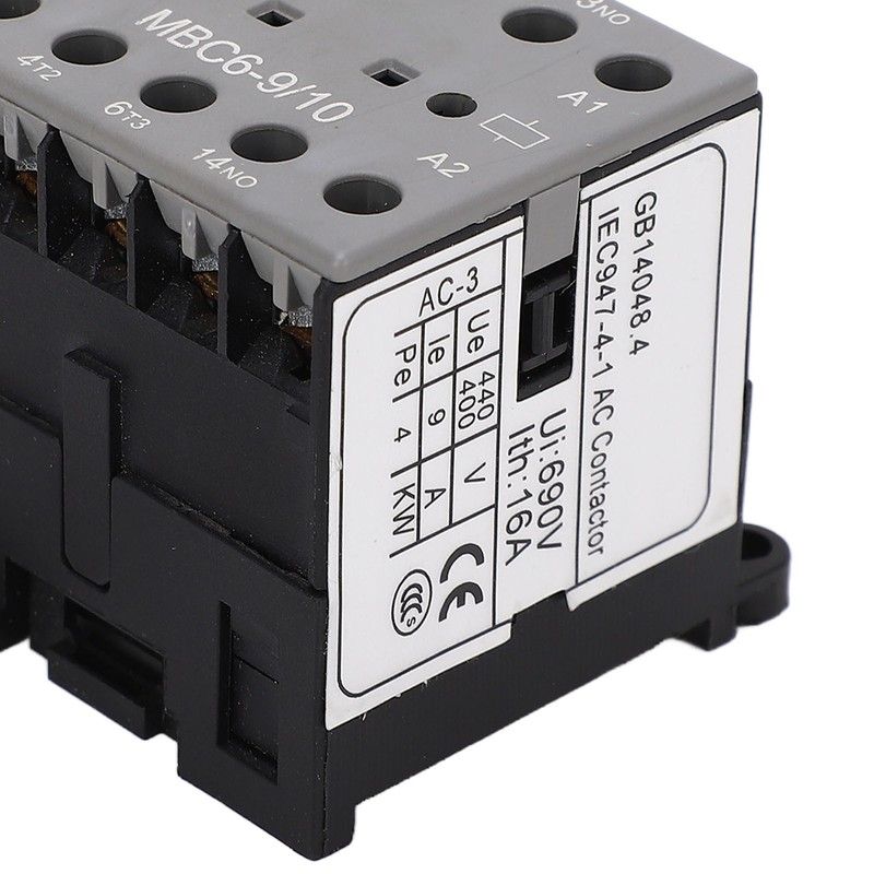 DC Contactor 16A Flame Retardant High Sensitivity Strong Bearing Mini