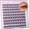 Geeneiya Wispy Lash Clusters Natural Eyelash Clusters 10-16mm Spider Lashes