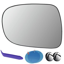 EAP Driver Side Mirror Glass Compatible with Lexus ES350 2007-2009, IS250 IS350 2006-2008, Heated Without Auto Dimming