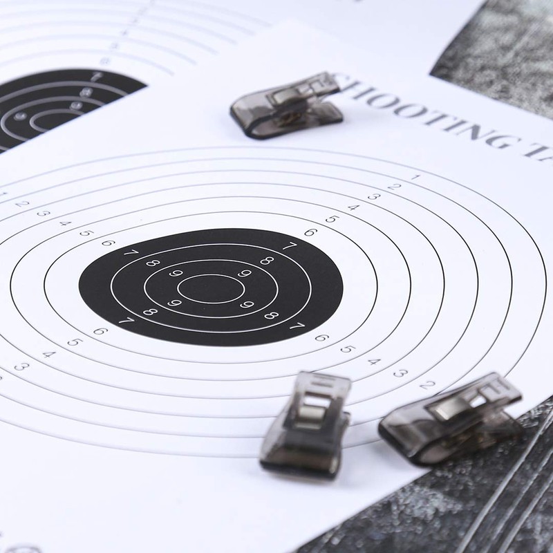 Airsoft KLOVIK Airsoft Shooting Targets with Paper Stand Box 10