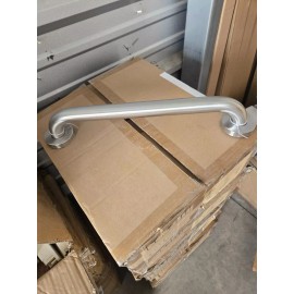 Healthline Trading 16" Satin Nickel Grab Bar, Bathroom Handles