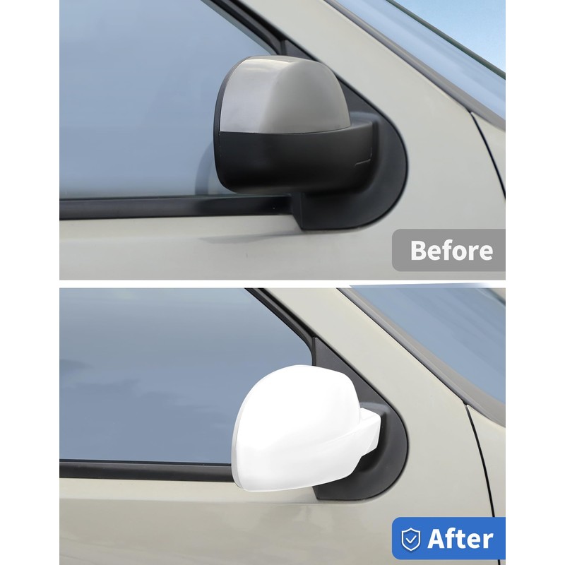 Rear view Mirror Fully Caps Covers Compatible with 2007-2014 Chevy