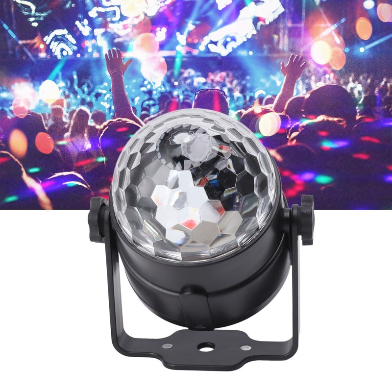 Sound Activated Party Lights 7 Lighting Modes Remote Control DJ