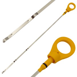 15301-28031 Engine Oil Dipstick Indicator, Compatible with 2002-2009 Toyota Camry 2001-2007 Highlander 2005-2008 RAV4 2010-2012 Lexus HS250h 2.4L Engine Oil Fluid Level Dip Stick Replace 1530128031