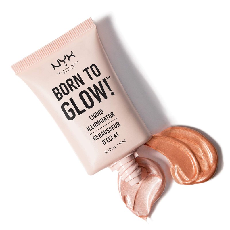 NYX Professional Makeup Born to Glow Liquid Illuminator, Liquid Shimmer