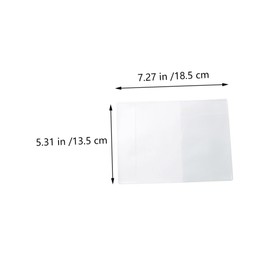 SAFIGLE Passport Protector Pcs Set PVC Case Travel Document Holder Card Slots Id Cover for Travelers