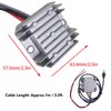 Fidida 12v/24v to 30V 3.5A DC Converter with Power Cord