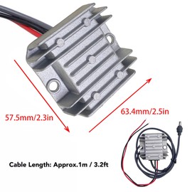 Fidida 12v/24v to 30V 3.5A DC Converter with Power Cord for Starlink Mini 12v Adapter,Power Supply,Accessories