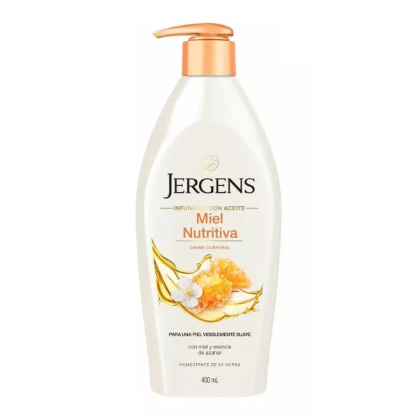 Jergens Miel Nutritiva Humectante, 400 Ml