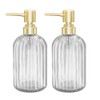 Soap Dispenser - 2 Pack 14 Oz Kitchen Soap Dispenser