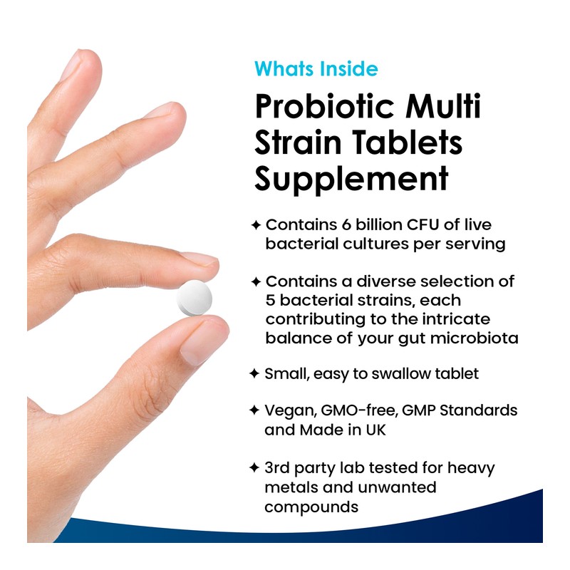 New Leaf Products Probiotic Multi Strain Tablets