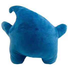 OUKEYI 25cm/10inch Mario All Cartoon Anime Star Stuffed Toys Cushion Pillow Lumalee Plushie Doll Stone Cotton DollPlush Toy Gift for Fans and Kids. (blue)