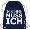 Shirtracer - Gym Bag Backpack - Sayings Statement - 'N