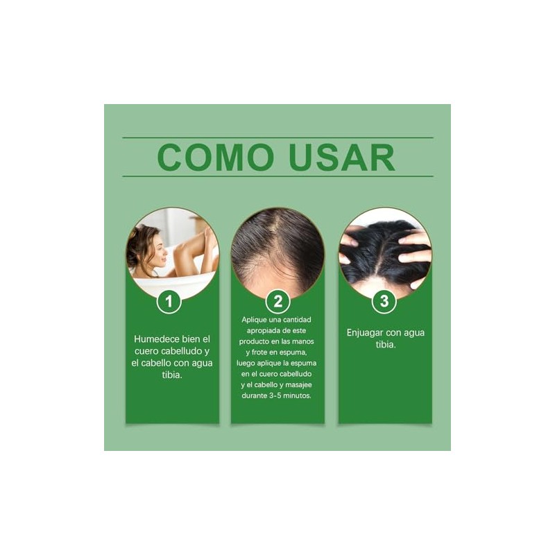 Batana Oil Shampoo 300ML, Batana Shampoo with Rosemary Extract, Champú