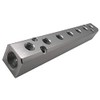 XMHF 7 Way Aluminum Alloy Pneumatic Manifold Air Distribution Block,