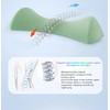 Uwenkjie Lumbar support pillow,back pillow for bed， relieves lower back