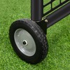 YONSIN 8" Heavy Duty Gate Wheel Caster For Metal Tube