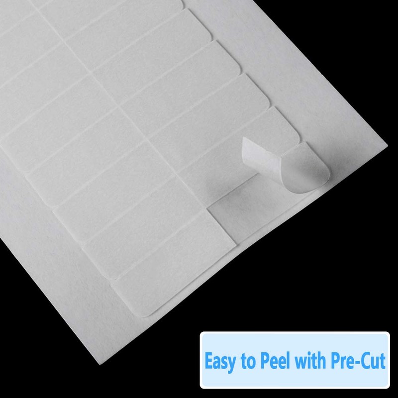 216 Pieces Hair Extension Tape Tabs Double Sided Extension Tapes