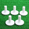 MUXSAM Golf Rubber Tee Holder, 5-Pack Golf Mat Tees for