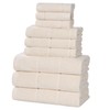 Superior Milo Smart Twist Viscose Cotton Blend Medium Weight Towels,