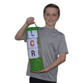 LCR Big Left Center Right™ Dice Game - Zip Bag (Green)