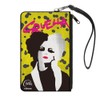 Buckle-Down Women's Zip Wallet Cruella de Vil Small, 6.5" x