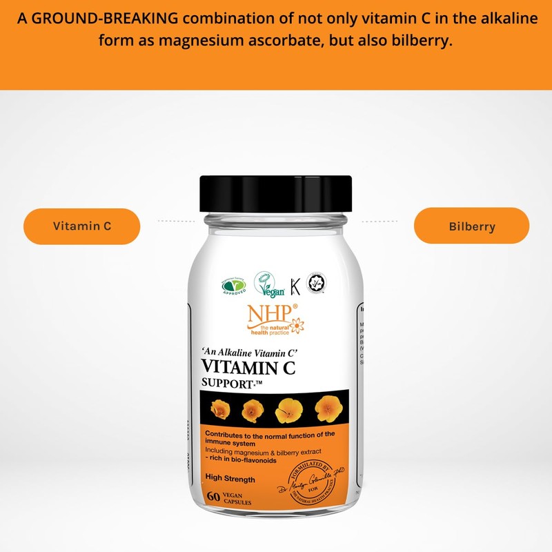 Natural Health Practice Vitamin C Support Supplement (60 Capsules) Immune